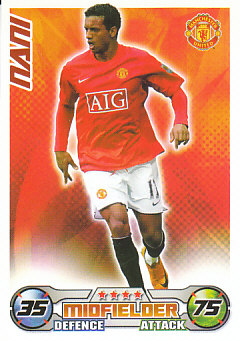 Nani Manchester United 2008/09 Topps Match Attax #191